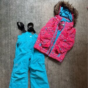 McKinley Colorful Monsters Winter Jacket and Snow Pants Set